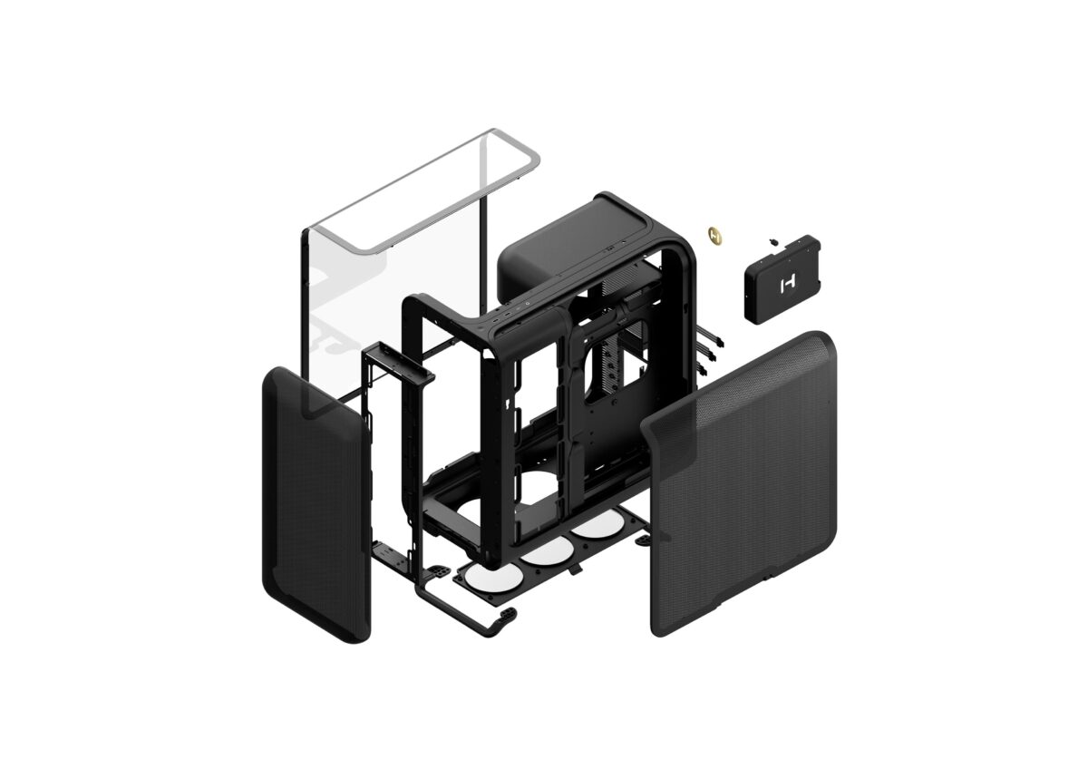 HYTE X50 Black Desktop Cabinet 6 scaled