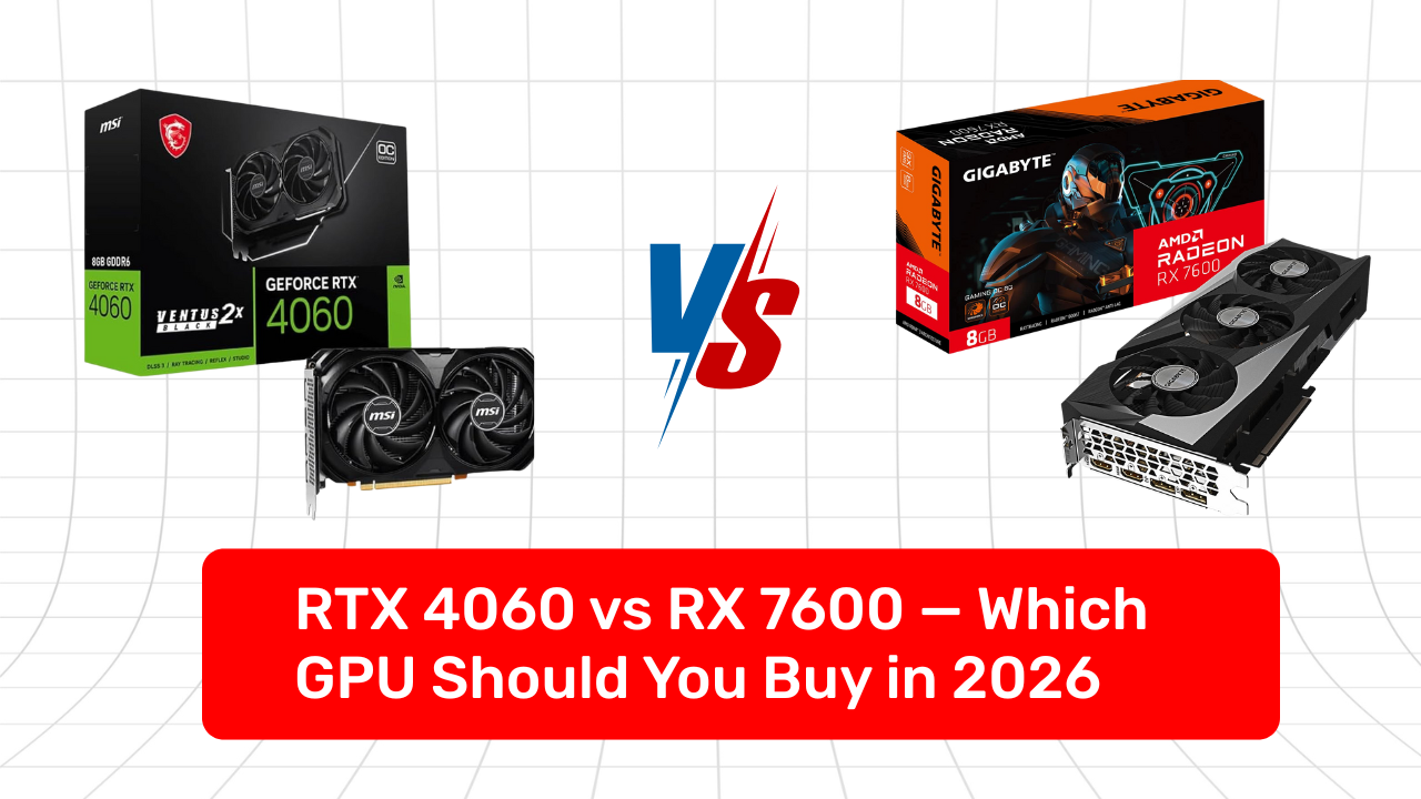RTX 4060 vs RX 7600