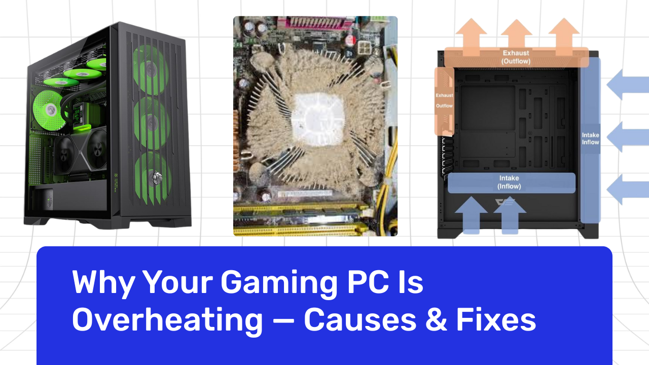 why gaming pc heats