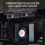 Corsair Nautilus 240 RS LCD Black Liquid Cooler 1