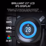 Corsair Nautilus 240 RS LCD Black Liquid Cooler 2