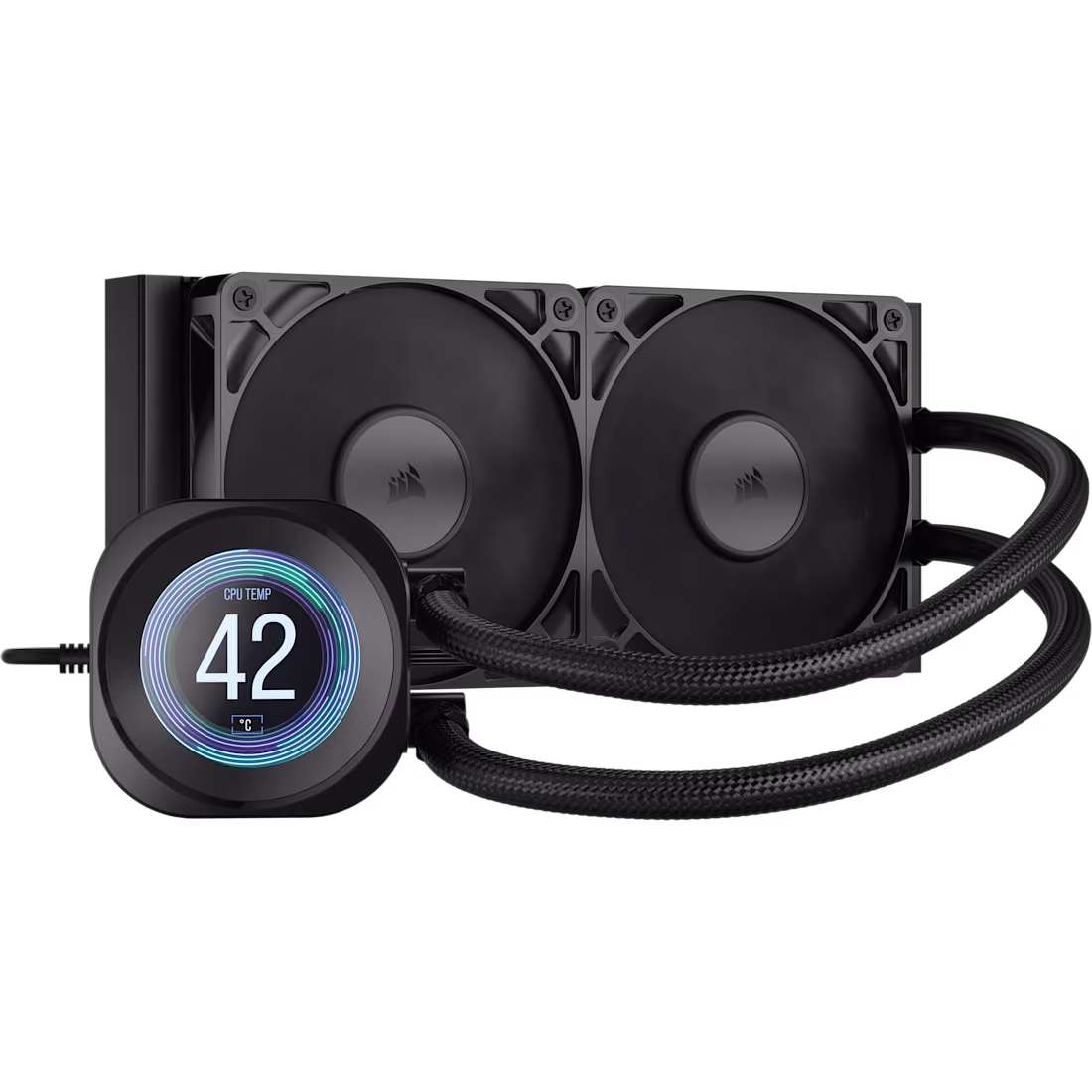 Corsair Nautilus 240 RS LCD Black Liquid Cooler Corsair Nautilus 240 RS LCD Black Liquid Cooler