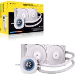 Corsair Nautilus 240 RS LCD White Liquid Cooler 8
