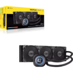 Corsair Nautilus 360 RS LCD Liquid CPU Cooler 9