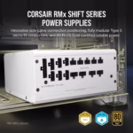 Corsair RM850x Shift White Desktop PSU 1