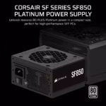 Corsair SF850 80 Plus Platinum PSU 1