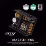 Corsair SF850 80 Plus Platinum PSU 2