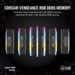 Corsair Vengeance RGB 64GB DDR5 CL30 RAM 1