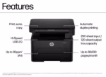 HP Laser MFP 323d Printer 1
