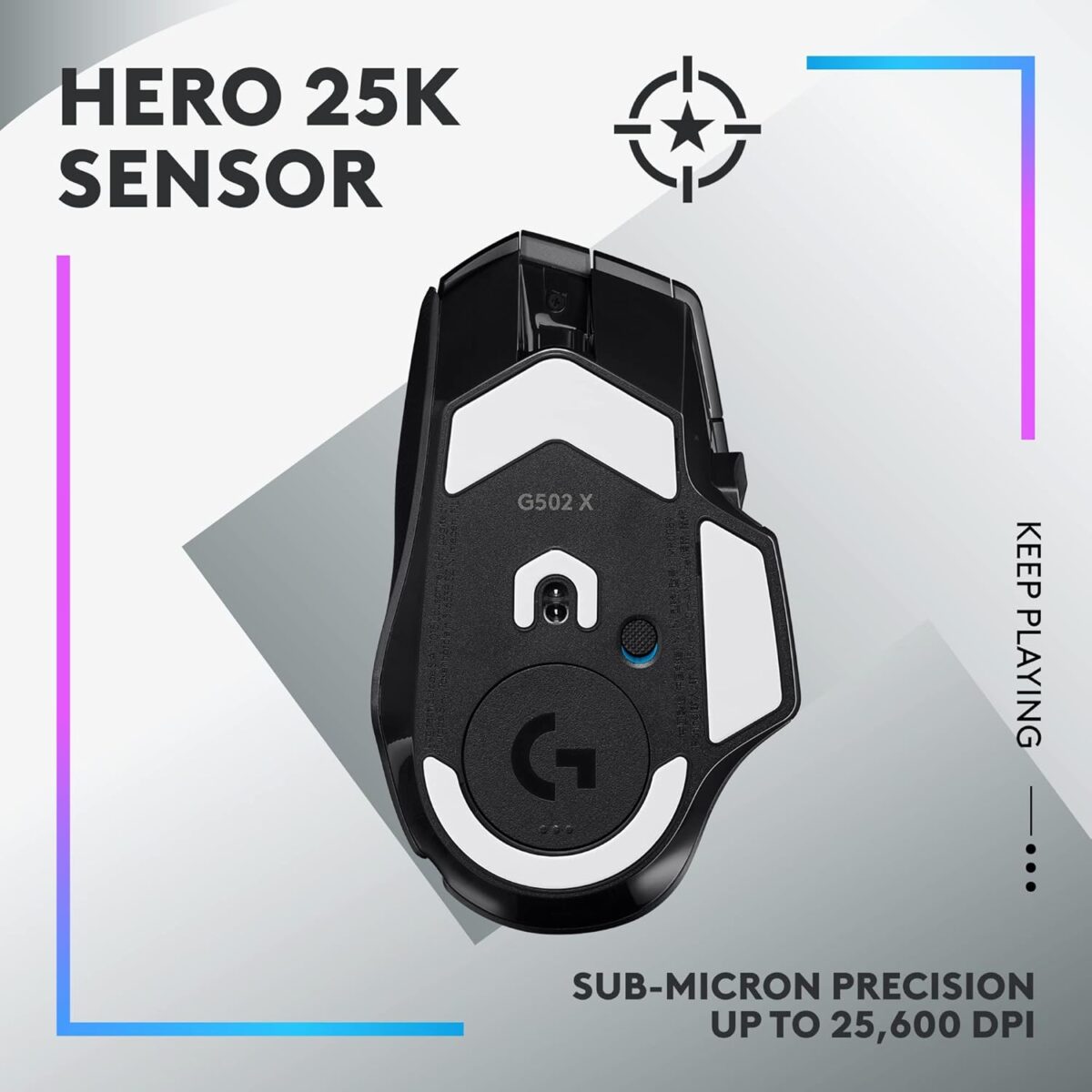 Logitech G502 X Lightspeed Gaming Mouse 3