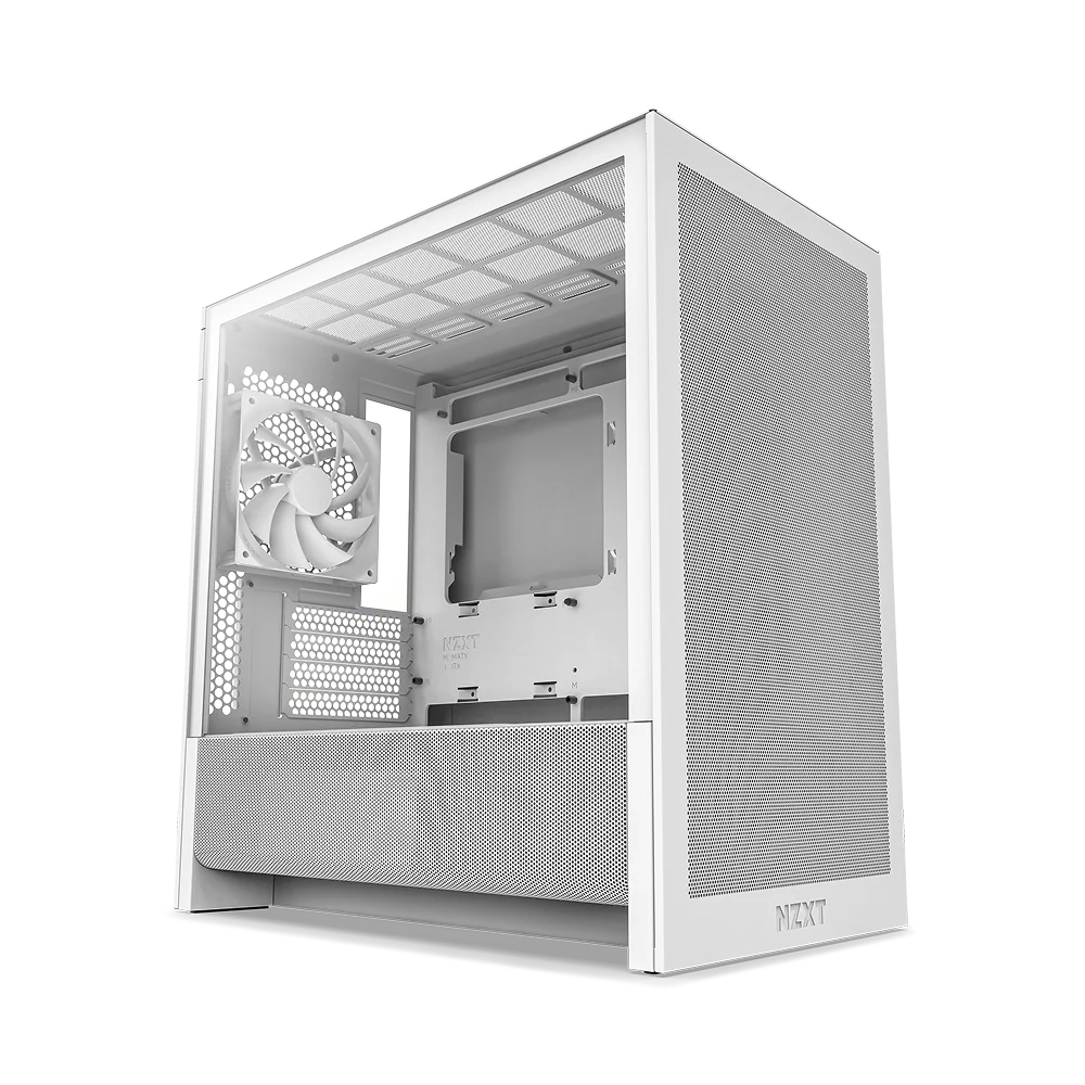 NZXT Chassis H3 Flow mATX White Cabinet NZXT Chassis H3 Flow mATX White Cabinet