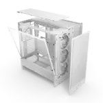 NZXT Chassis H5 Flow RGB mATX White Case 4 1