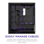 NZXT Chassis H7 Flow RGB Black Mid Tower 1