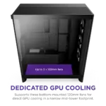 NZXT Chassis H7 Flow RGB Black Mid Tower 2