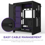NZXT Chassis H9 Flow Black Mid Tower Case 8