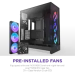 NZXT Chassis H9 Flow RGB Black Mid Tower 2