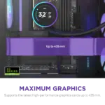 NZXT Chassis H9 Flow RGB Black Mid Tower 4