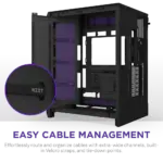 NZXT Chassis H9 Flow RGB Black Mid Tower 8