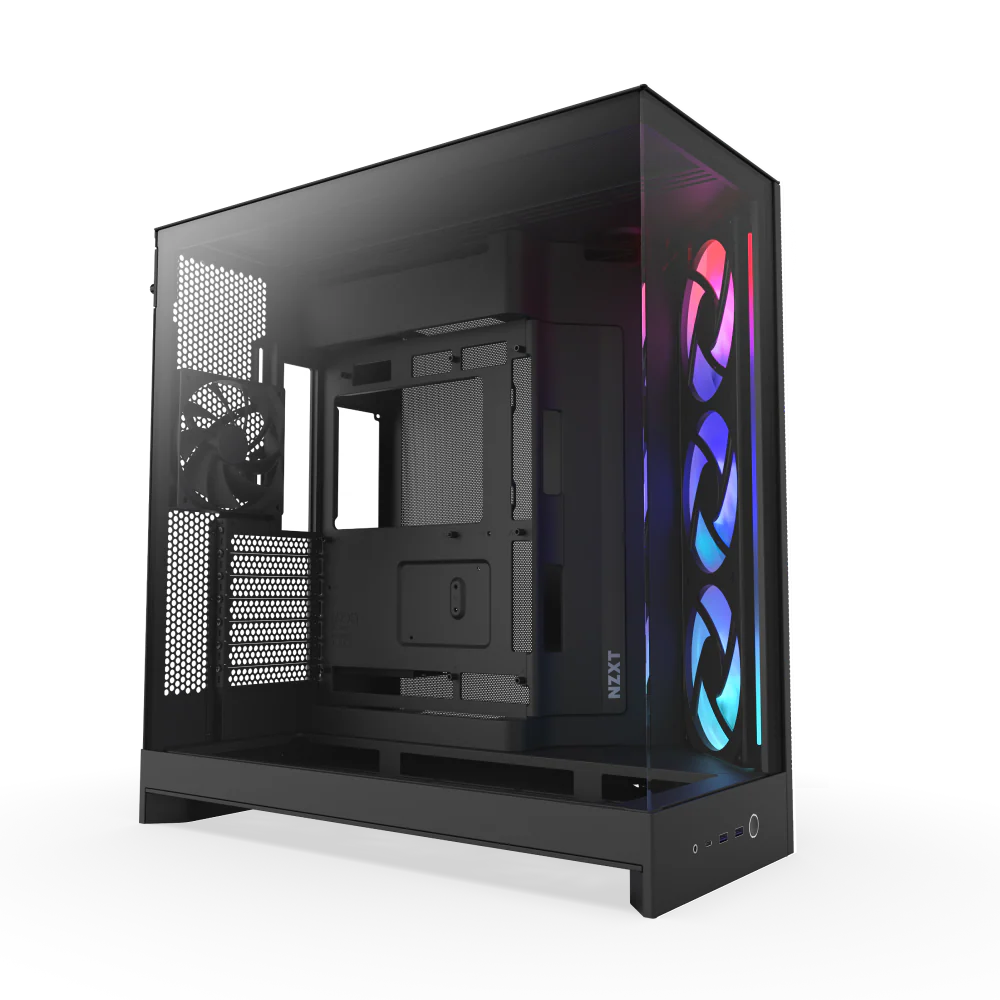 NZXT Chassis H9 Flow RGB Black Mid Tower NZXT Chassis H9 Flow RGB Black Cabinet