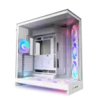 NZXT Chassis H9 Flow RGB Plus White Case