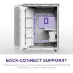 NZXT Chassis H9 Flow RGB Plus White Case 8