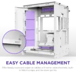 NZXT Chassis H9 Flow White Mid Tower Case 8