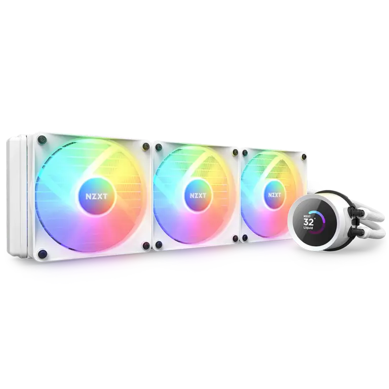 NZXT Kraken 360 White RGB AIO Cooler