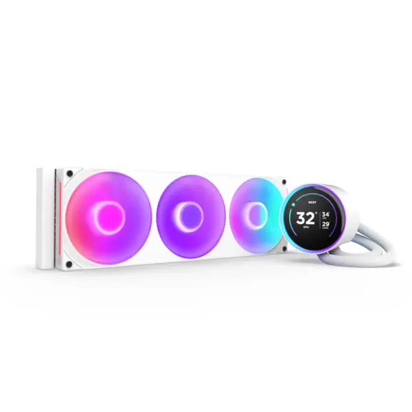 NZXT Kraken Elite 360 White RGB V2 Liquid Cooler