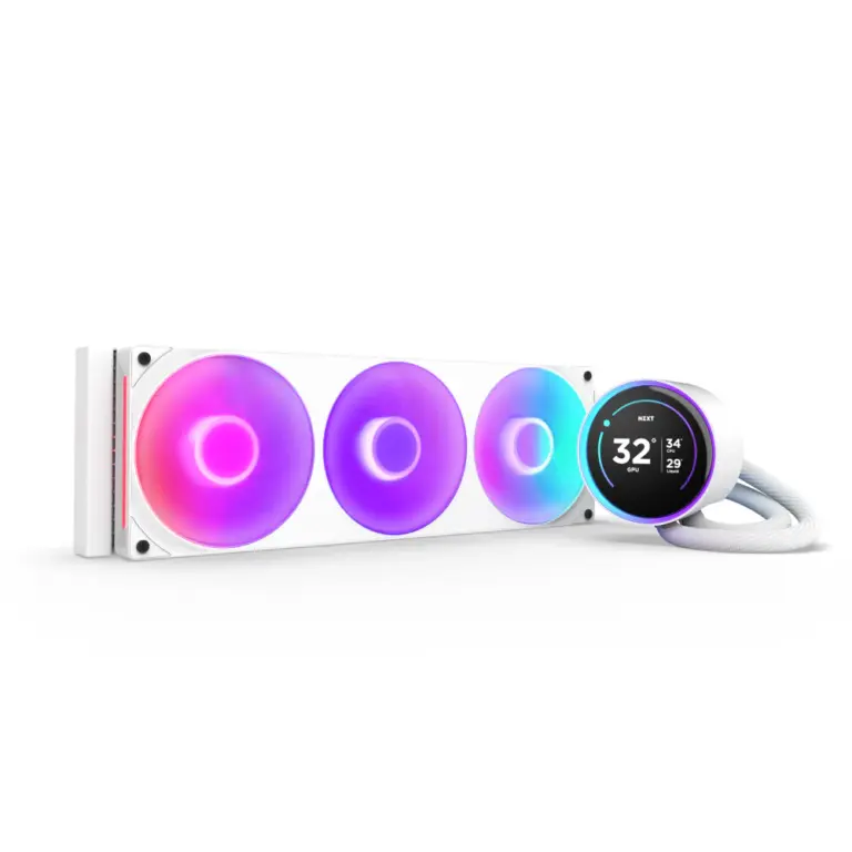 NZXT Kraken Elite 360 White RGB V2 Liquid Cooler