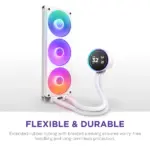 NZXT Kraken Elite 360 White RGB V2 Liquid Cooler 8