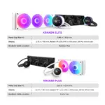 NZXT Kraken Elite 360 White RGB V2 Liquid Cooler 9