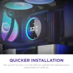NZXT Kraken Elite 420 Black RGB V2 Liquid Cooler 7