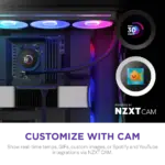 NZXT Kraken Plus 360 Black RGB V2 liquid cooler 5