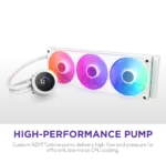 NZXT Kraken Plus 360 White RGB V2 Liquid Cooler 2