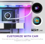 NZXT Kraken Plus 360 White RGB V2 Liquid Cooler 4