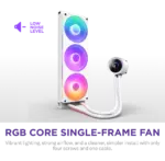 NZXT Kraken Plus 360 White RGB V2 Liquid Cooler 5