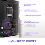 NZXT N7 B850 Black Motherboard 2