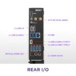 NZXT N7 B850 Black Motherboard 5