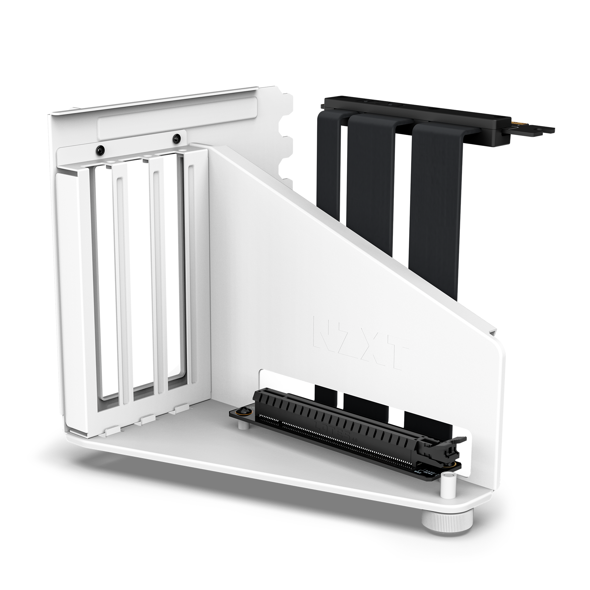 NZXT Vertical GPU White Mounting Kit 1 NZXT Vertical GPU White Mounting Kit 1