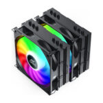 Ant Esports ICE-C621 Dual Tower CPU Air Cooler ARGB Black - Image 9