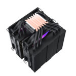 Ant Esports ICE-C621 Dual Tower CPU Air Cooler ARGB Black - Image 8