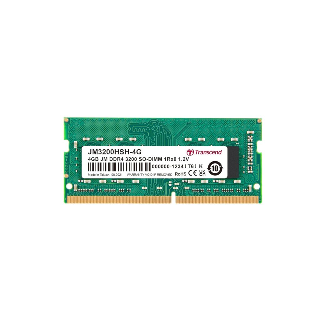 Transcend 4GB DDR4 3200 MHz RAM