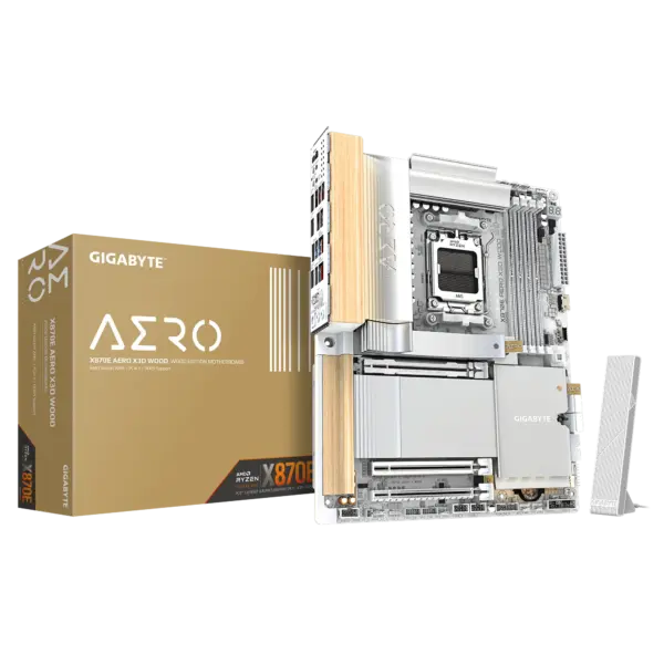 Gigabyte X870E Aero X3D Wood Gaming