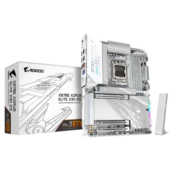 Gigabyte X870E Aorus Elite X3D ICE Motherboard