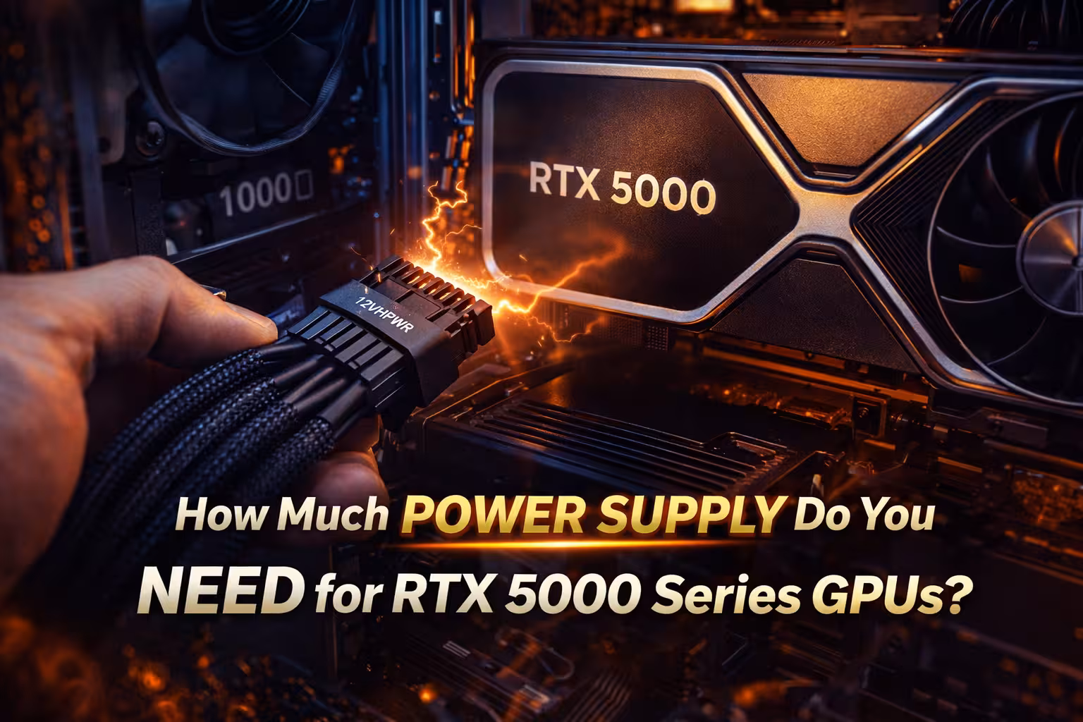 How Much Power Supply Do You Need for RTX 5000 Series GPUs?
