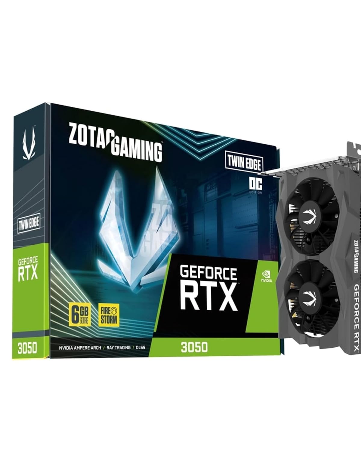 7171rTP07zL._SL1500_ ZOTAC Gaming GeForce RTX 3050 6GB GDDR6 Twin Edge OC - Image 1