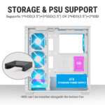 Ant Sports X7 White with 7 ARGB fans - Image 7