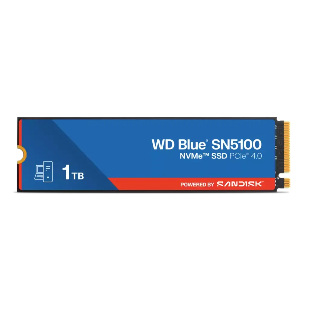 WD SN5100 1TB SSD Blue NVME