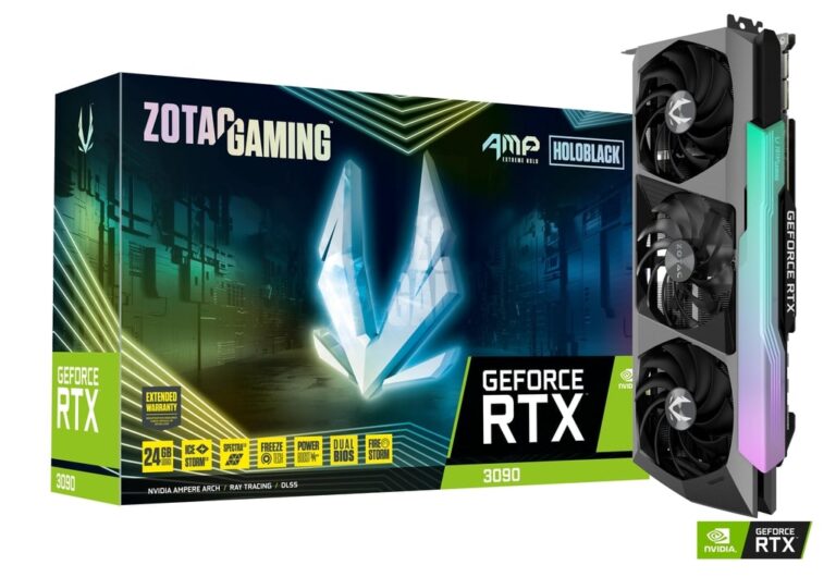 ZOTAC Extreme Holo RTX 3090 AMP 24GB Graphics Card