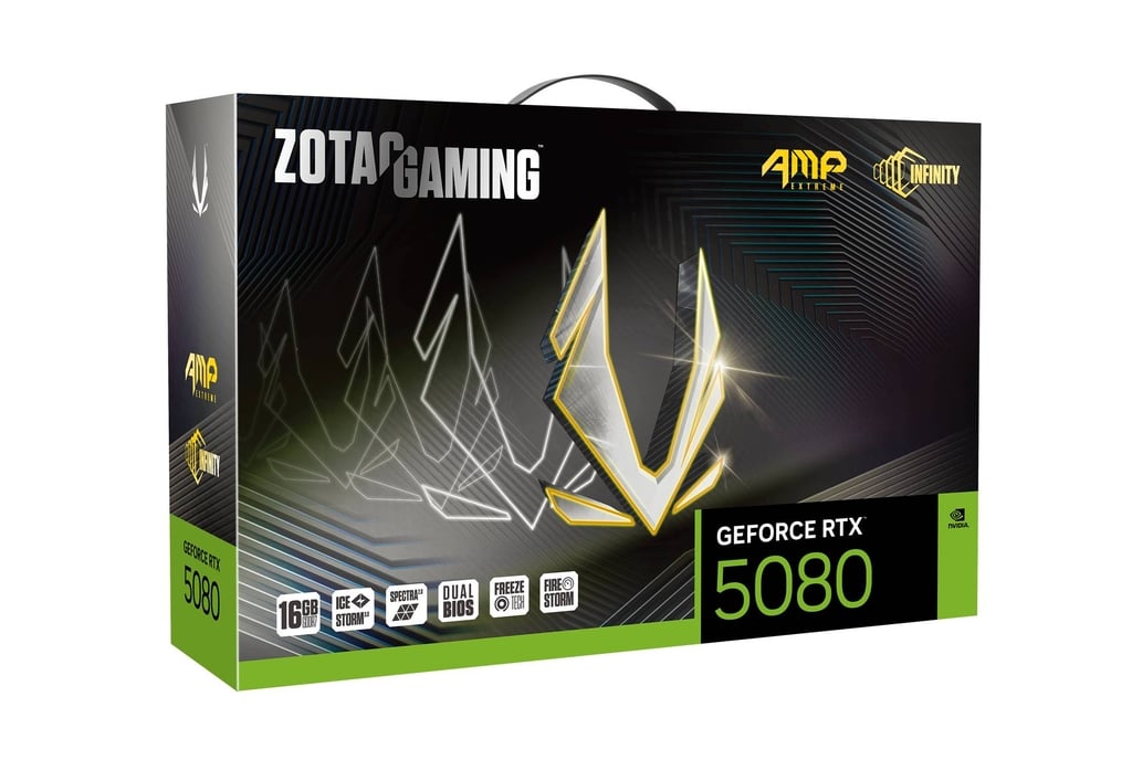 ZOTAC RTX 5080 AMP 16GB Extreme Infinity 6 ZOTAC RTX 5080 AMP 16GB Extreme Infinity